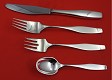 Dinner 4-pc Setting availability based on stock listed below - Charlotte by Hans Hansen - Sterling 