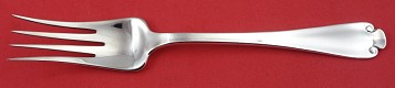 Cold Meat Fork splayed tines  not pierced  9