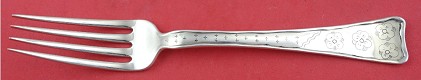 Dinner Fork w/ flowers  8