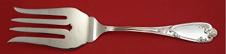 Fish Serving Fork new never used 9 1/2” - Luigi XV by Greggio - Sterling 