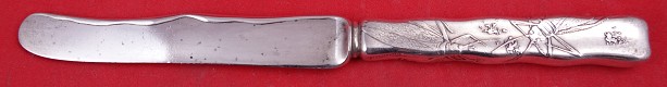 Dessert Knife HH  AS  w/ cicadas  7 1/4