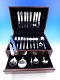 Pyramid by Georg Jensen Sterling Silver Flatware Set 8 Service 47 pieces Dinner