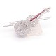 18K Diamond and Ruby Violin Viola Brooch Pin j4846