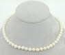 Strand of Akoya 6.5mm Cultured Pearl Necklace 14K 18