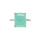 18K Gold 5.73 carat Aquaprase Ring Size 7.5   j7215