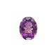 18K Yellow Gold 13.98 carat Oval Amethyst ring size 7 j7373