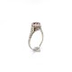 Art Deco 14K Gold .49ct Ruby Ring Hand Engraved size 7 j6388