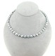 8.5mm Blue Akoya Strand of Pearls Necklace j4571