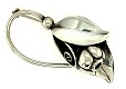 Sterling La Paglia Pin #220 Cast 3-D Leaves Berry j4776