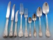 Austrian 800 Silver Flatware Set Service Fitted Box 79 pieces with Bow & Ribbon