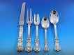 English King by Tiffany & Co Sterling Silver Flatware Set Service 60 pcs Dinner